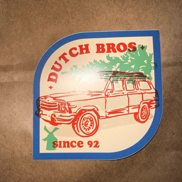 Dutch Bros stickers (assortment) - Picture 5 of 12